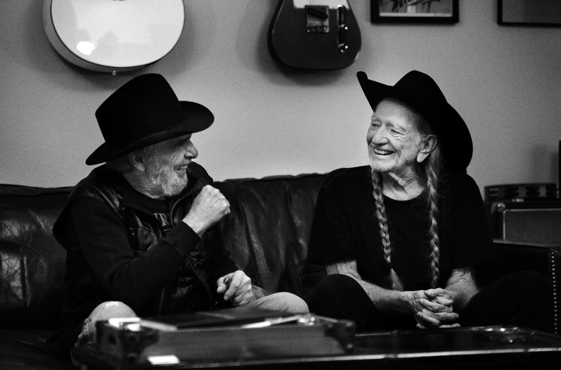 Willie Nelson and Merle Haggard