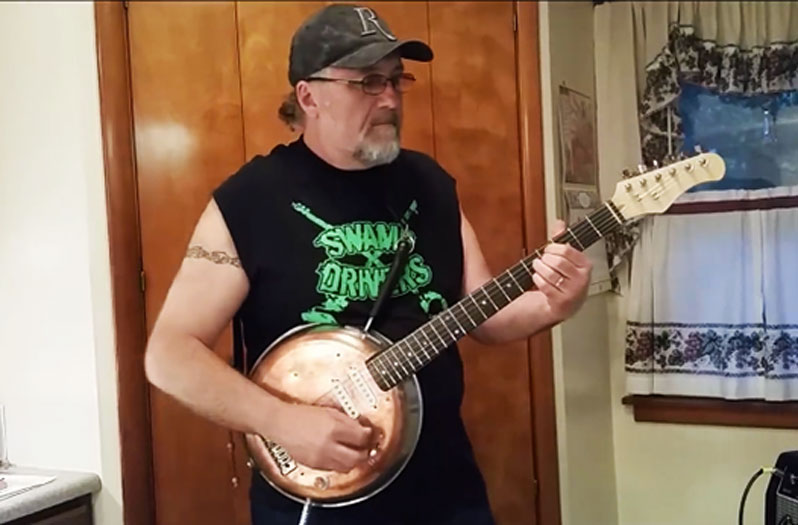 Frying Pan Guitar