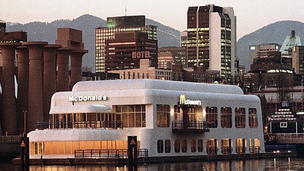 floating mcdonalds