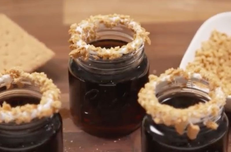 Smores Fireball Shots
