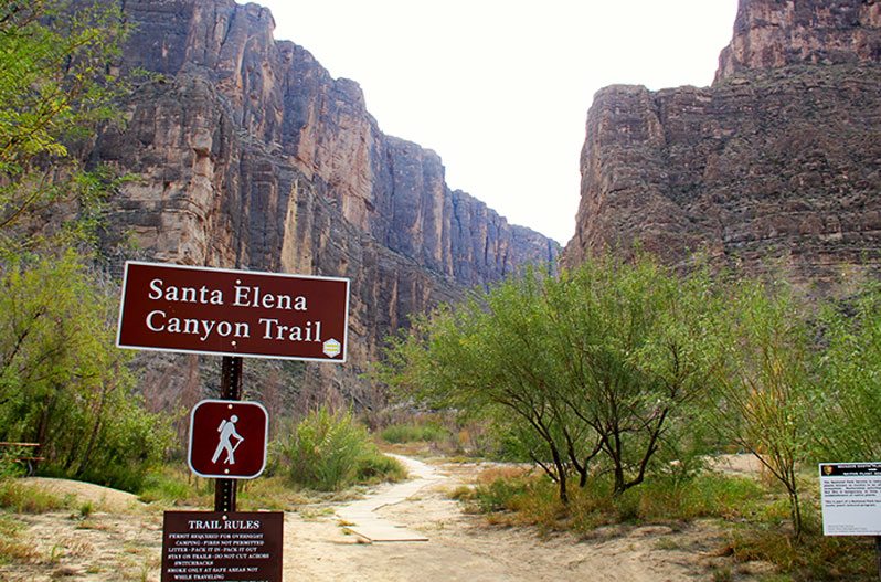 Hiking in Texas
