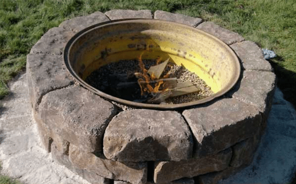 Fire Pit DIY tutorial