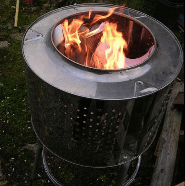 Fire Pit washing machine