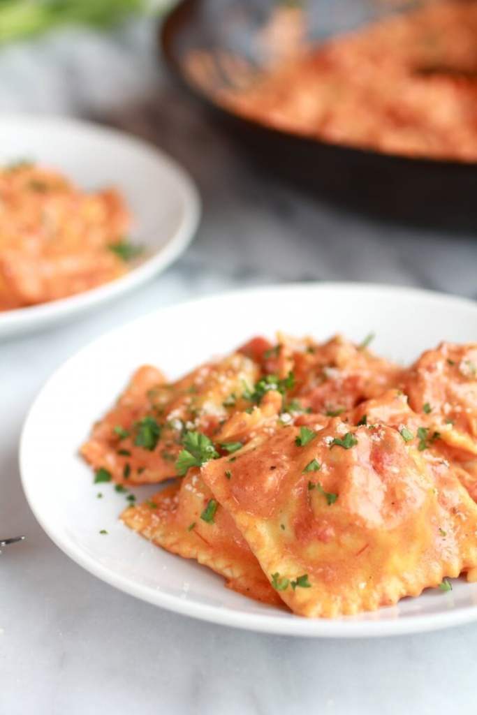 Brown Butter Lobster Filling Ravioli