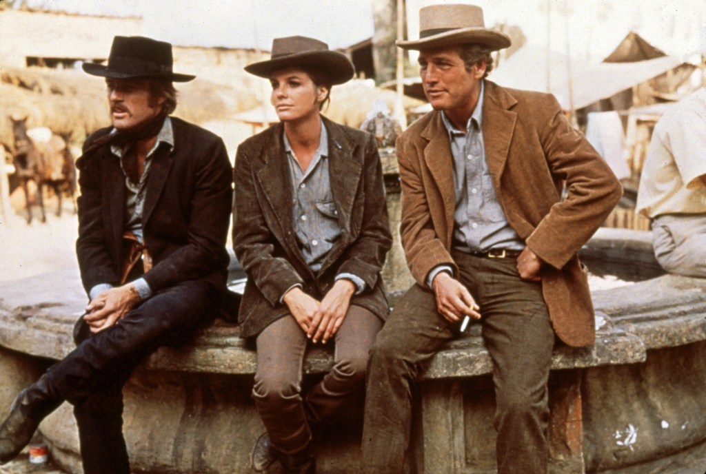 Butch Cassidy and the Sundance Kid USA, 1968 / George Roy Hill ROBERT REDFORD als The Sundance Kid, KATHARINE ROSS als Etta Place, PAUL NEWMAN als Butch Cassidy Regie: George Roy Hill aka. Butch Cassidy and the Sundance Kid / ZWEI BANDITEN USA, 1968. 