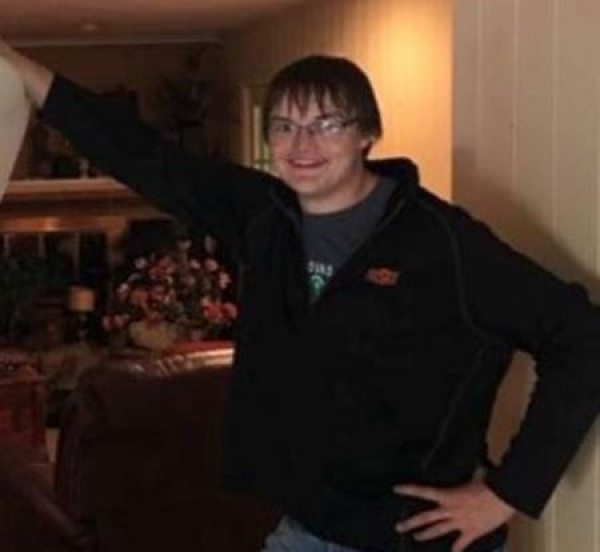 Tom Brown was wearing this black sweatshirt with an OSU logo the night he disappeared. 