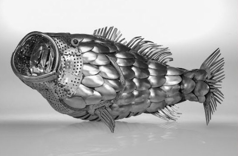 cutlery sculptures