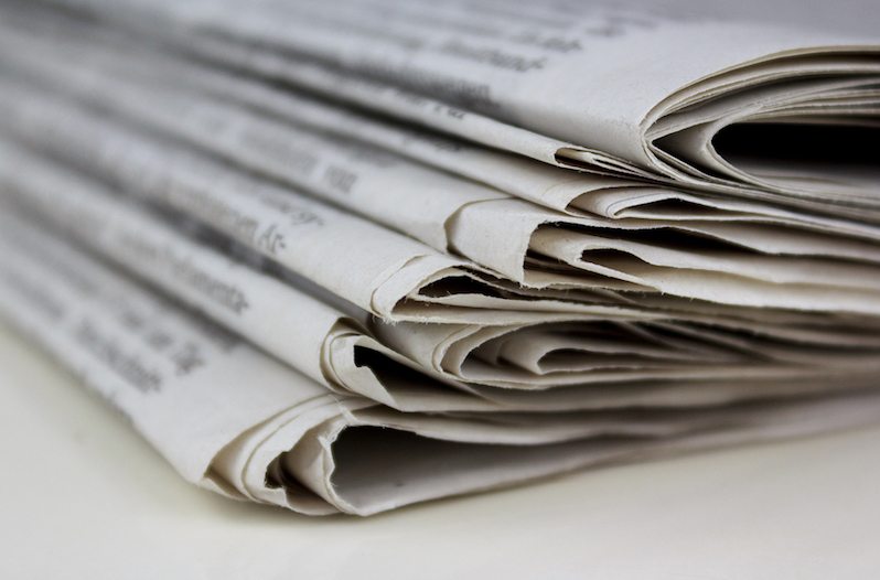 local newspaper