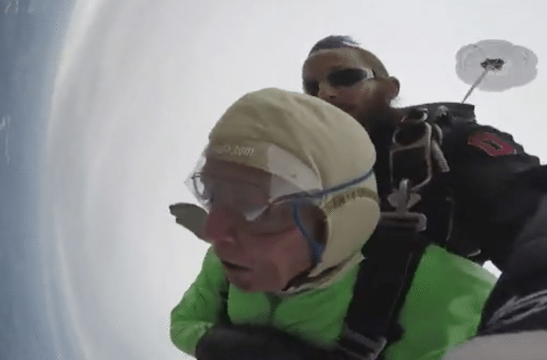 Oldest American Skydiver