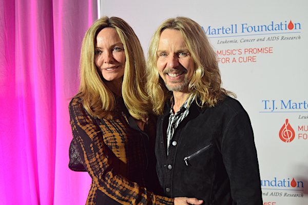 Jeanne Mason and Tommy Shaw