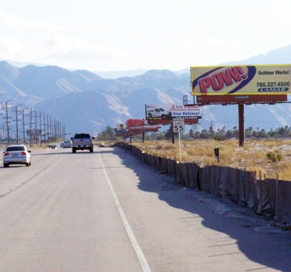 Billboards on Gene Autry Trail