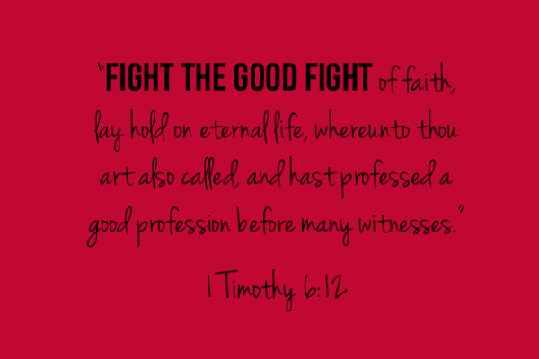 fight the good fight