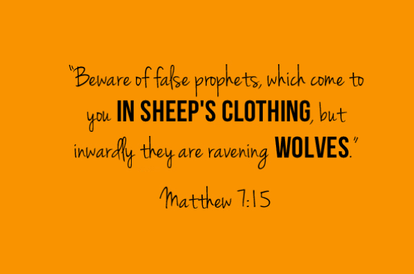 a wolf in sheep's clothing