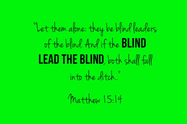 the blind leading the blind