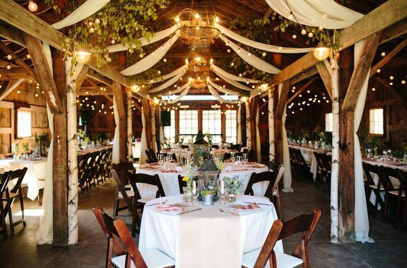 log cabin wedding venues