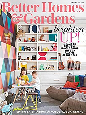 better homes and gardens magazine