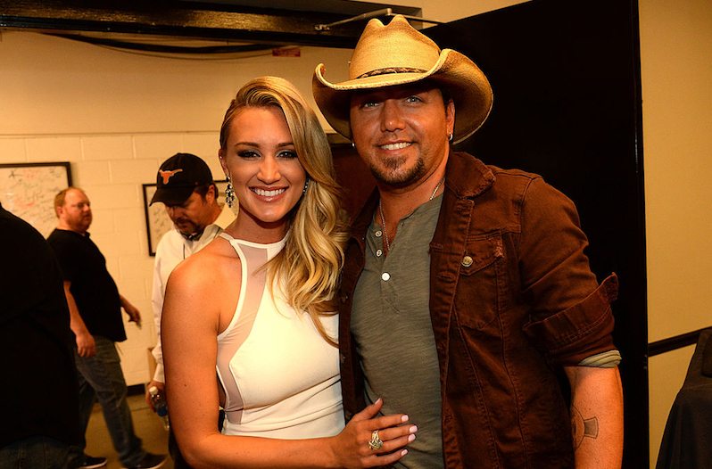 Jason Aldean and wife Brittany