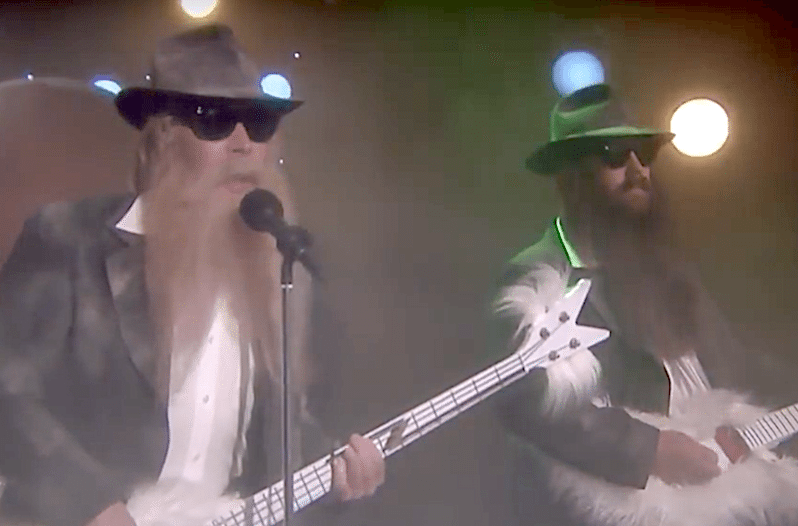 Chris Stapleton and Kevin Bacon