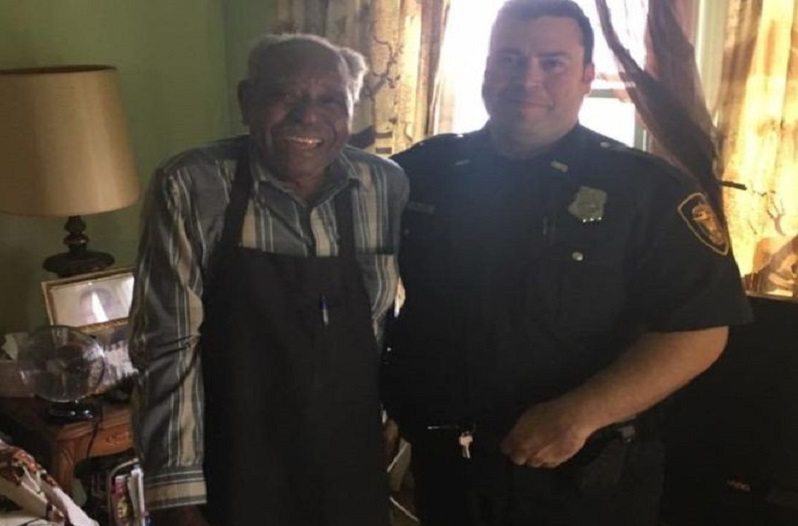 95-year-old WWII veteran