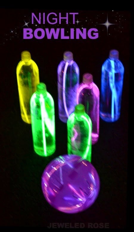 night bowling set