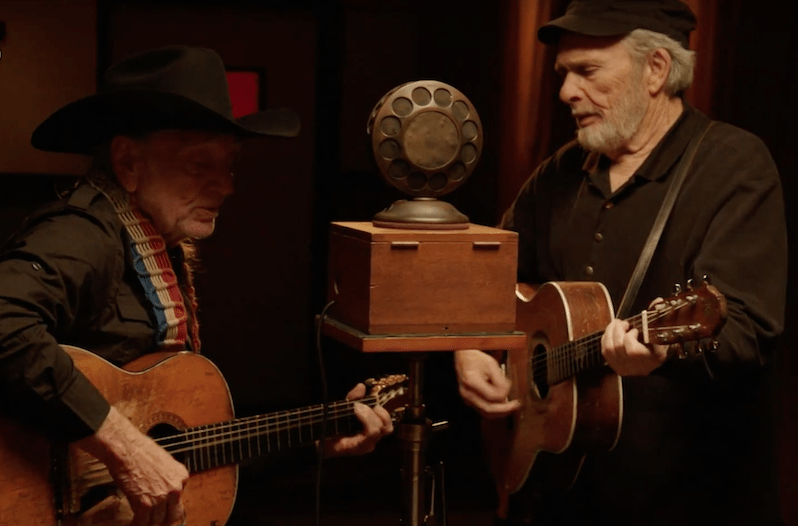 Willie Nelson and Merle Haggard