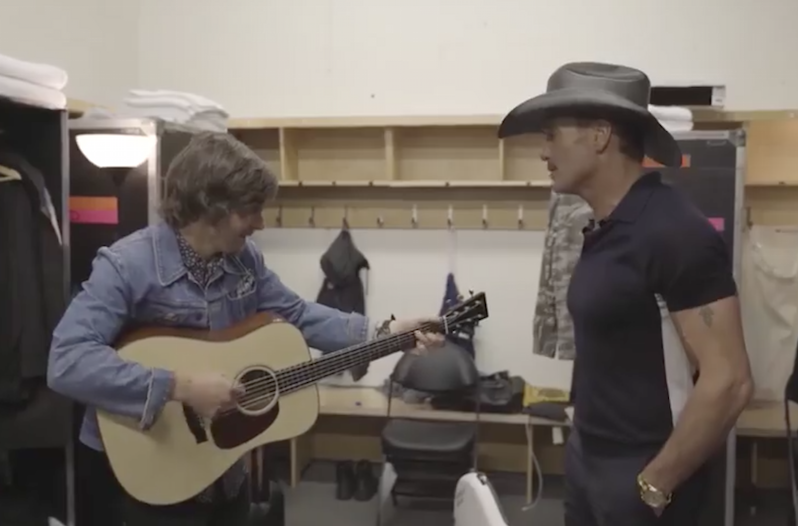 Tim McGraw and Charlie Worsham