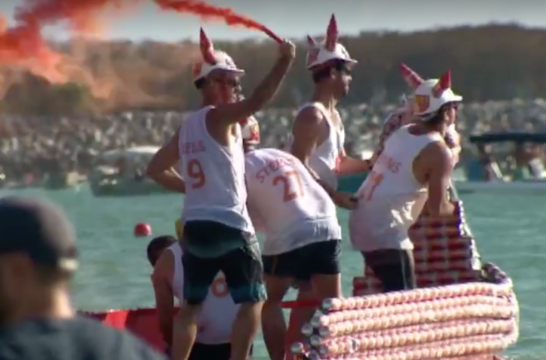 beer can boat race