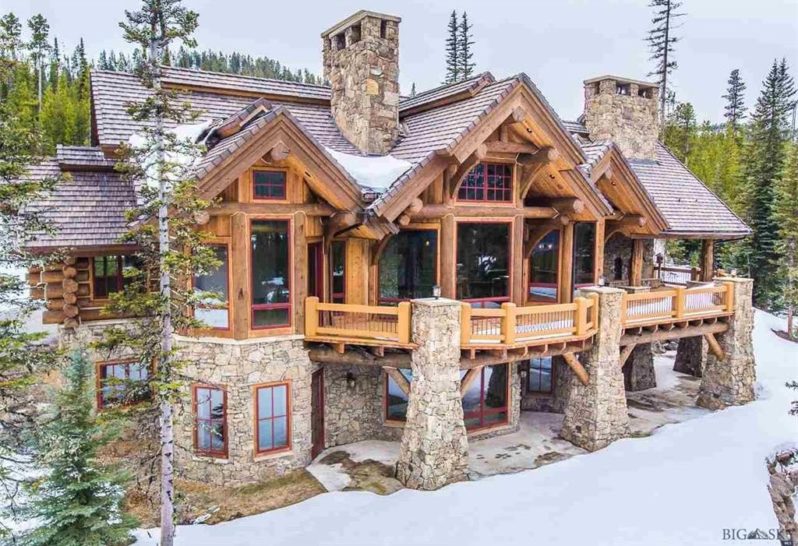 log cabin homes