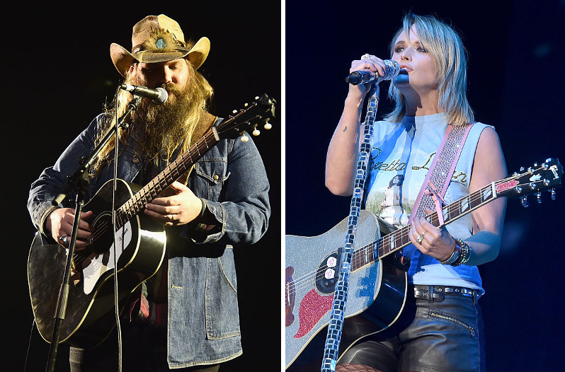 Chris Stapleton and Miranda Lambert