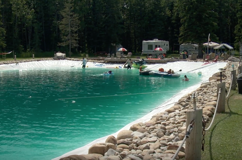 swimming pond