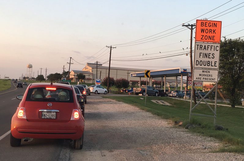 gas shortage