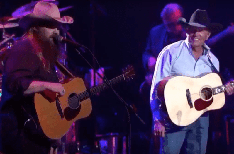 George Strait and Chris Stapleton