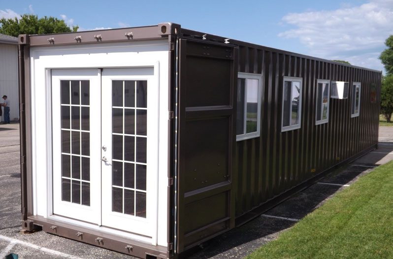 shipping container home