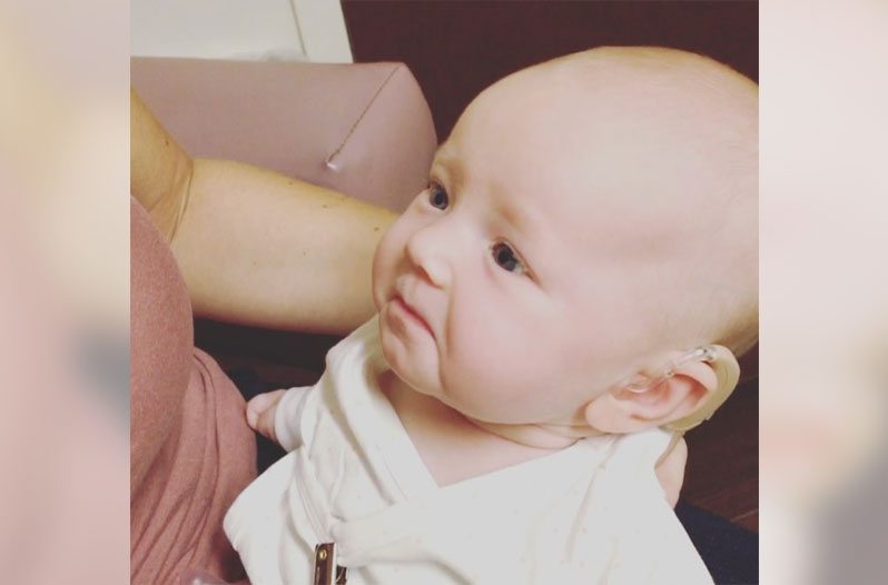 baby hearing