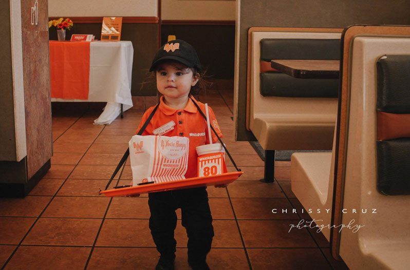 toddler whataburger employee