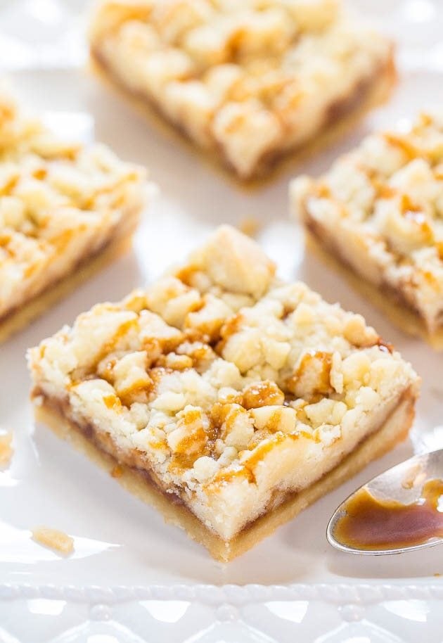 salted caramel bars