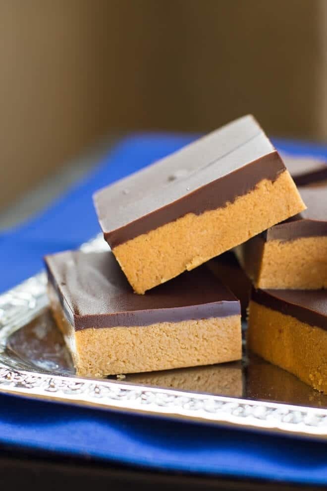 no bake peanut butter bars