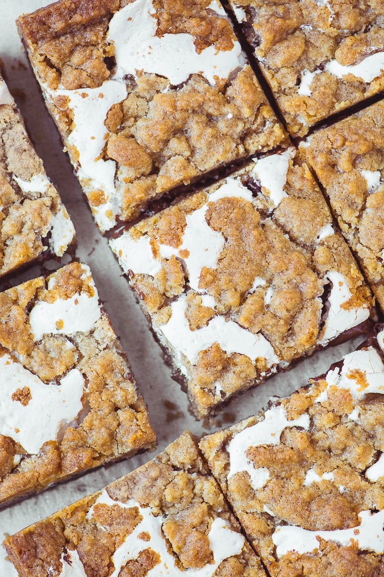 nutella dessert bars