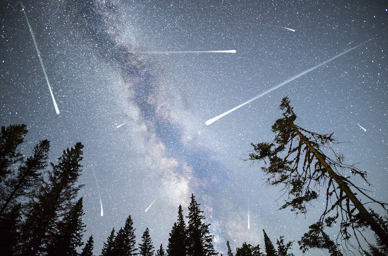 Leonid meteor shower
