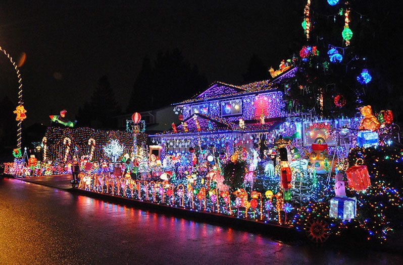 Christmas houses