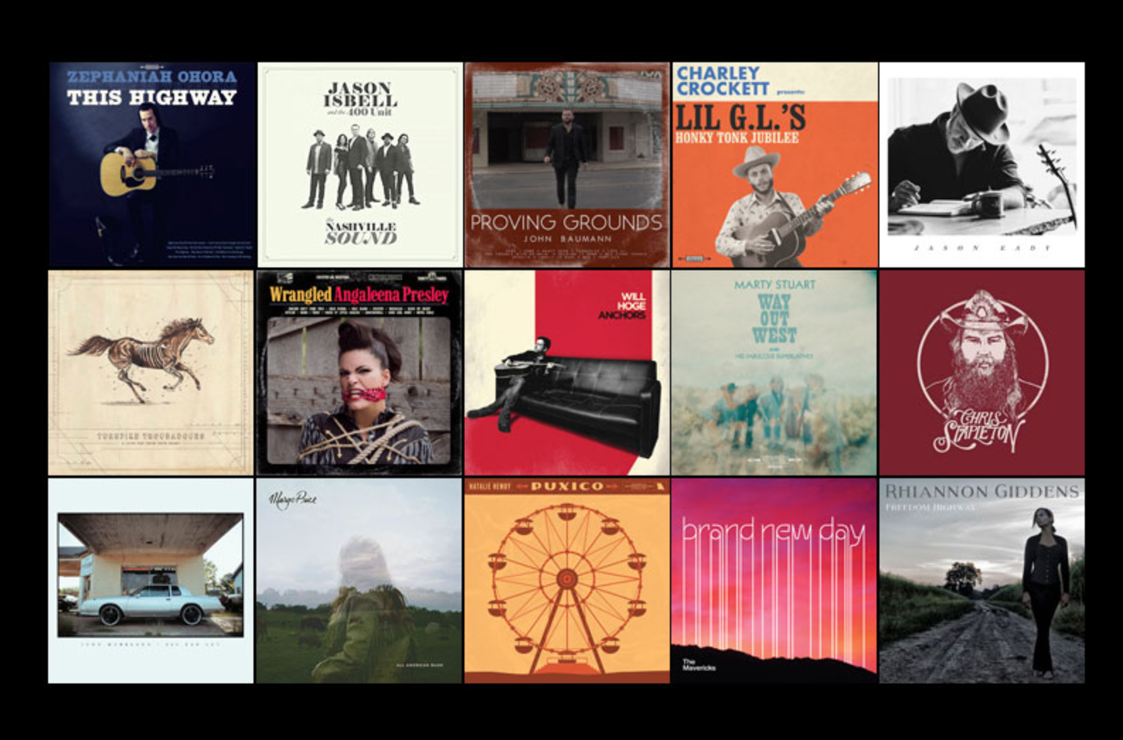 Best Country Albums of 2017