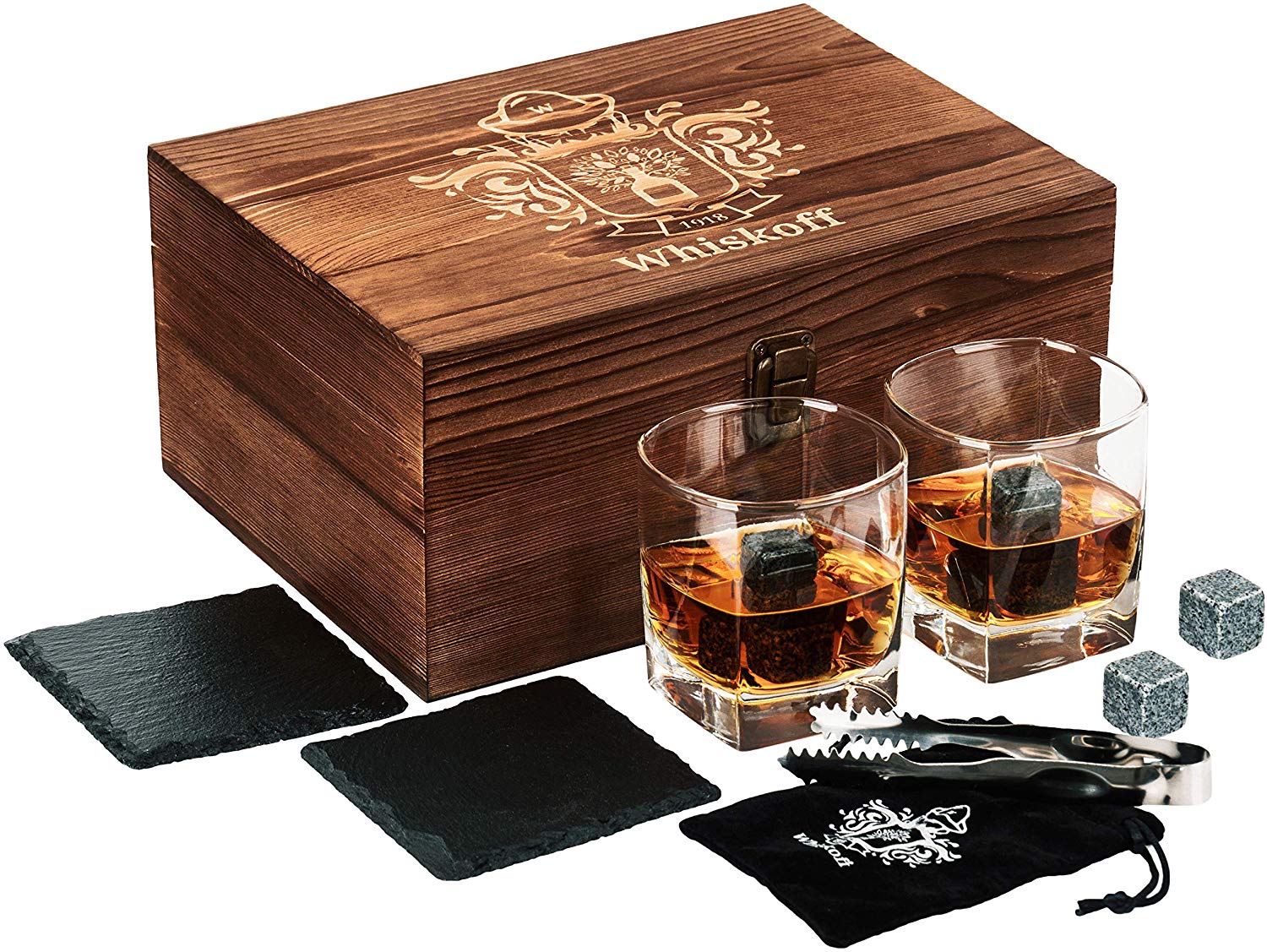 Whiskey Glass Set of 2