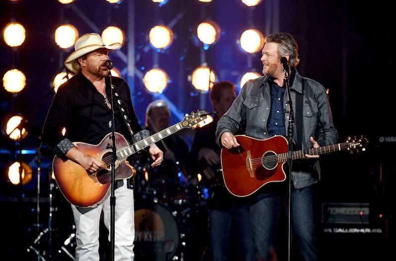 Toby Keith and Blake Shelton
