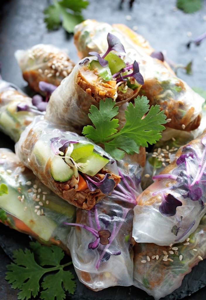 jackfruit summer rolls