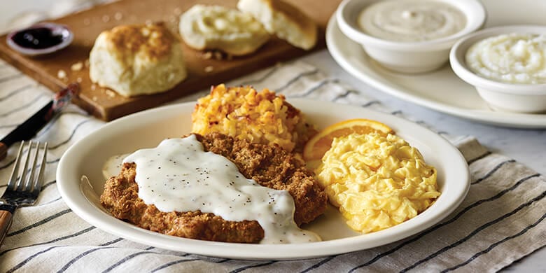 Grandpa's country fried breakfast
