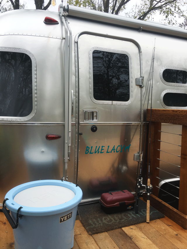 Lake Bastrop Airstream Camping Fishing