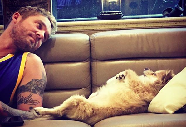 Brett Young Dog Show