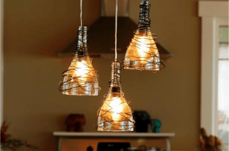 Wine Bottle Chandeliers Wine Bottle Chandeliers