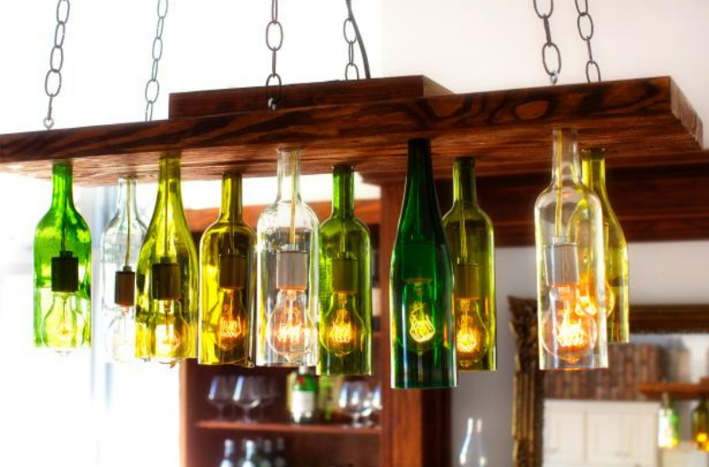 Wine Bottle Chandeliers Wine Bottle Chandeliers