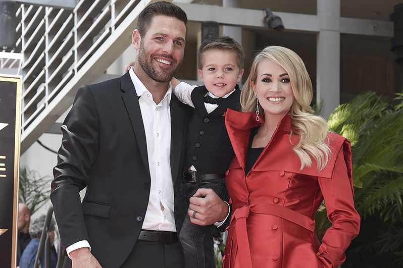 Carrie Underwood Son Easter